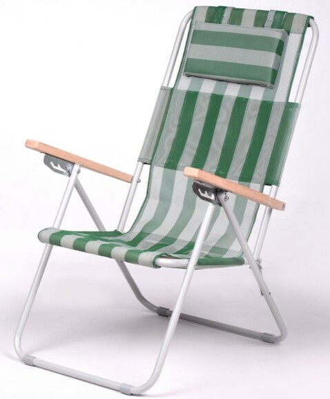 Кресло-шезлонг Ясень (бело-зеленый) Vitan (7133) изображение 2