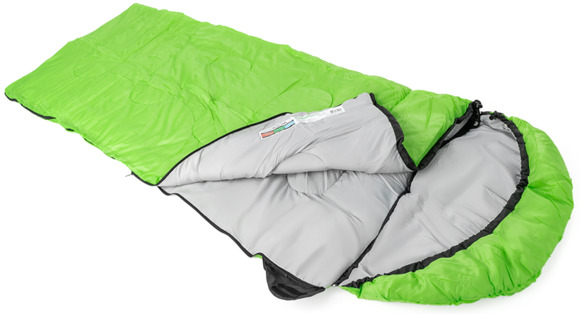 Спальный мешок Кемпинг Peak 200R с капюшоном зеленый (4823082715008) изображение 2