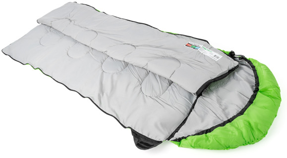 Спальный мешок Кемпинг Peak 200R с капюшоном зеленый (4823082715008) изображение 3