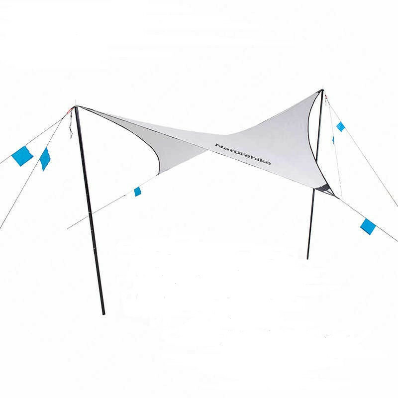 

Тент Naturehike туристический Rhombus canopy 4.0 х2.6 м NH19TM003 grey (6927595738085)