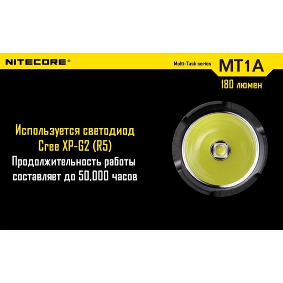 Карманный фонарь Nitecore MT1A (6-1070) изображение 4