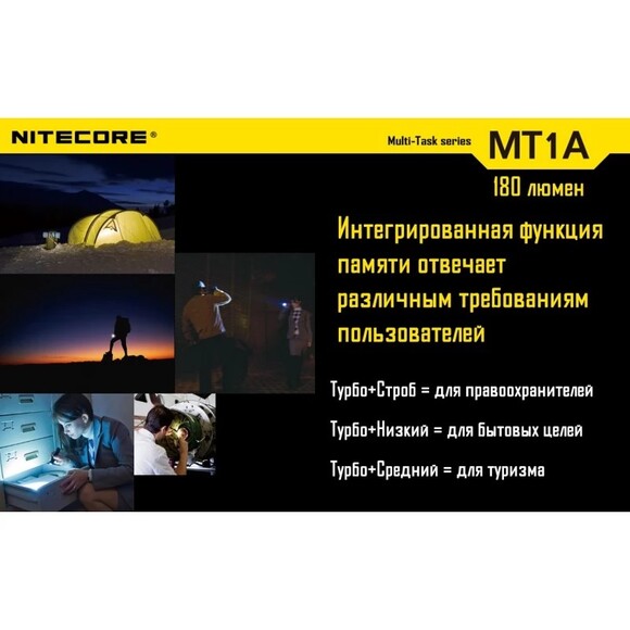 Кишеньковий ліхтар Nitecore MT1A (6-1070) фото 17