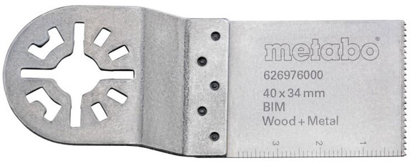 Пиляльне полотно Metabo Bim mylti-fit 40х34 мм (626976000)