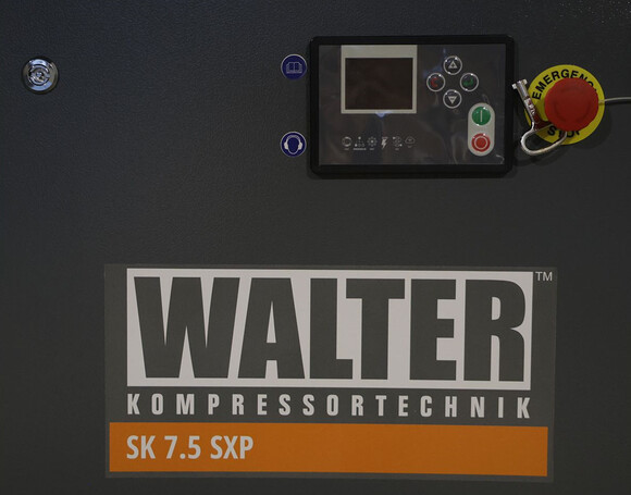 Гвинтовий компресор з ремінним приводом WALTER SK 7.5 SXP фото 5