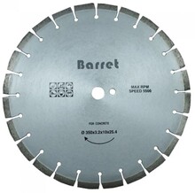 Алмазный отрезной диск Barret, 350 мм (D-350)