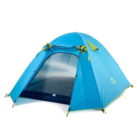 Двухместная палатка Naturehike P-Series NH18Z022-P (голубая) (6975641887911) изображение 2