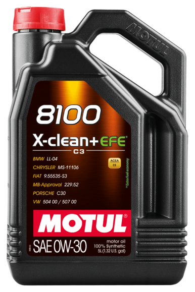 Моторна олива Motul 8100 X-clean EFE SAE 0W-30, 5 л (111678)