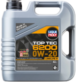 Синтетическое моторное масло LIQUI MOLY Top Tec 6200 0W-20, 4 л (20788)