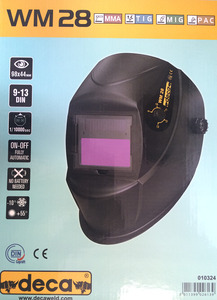 Зварювальний маска Deca WM 28 LCD (Хамелеон) фото 3