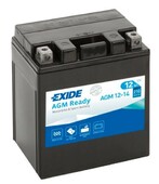 Акумулятор EXIDE AGM12-14 AGM, 14Ah/210A