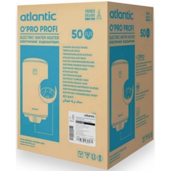 Бойлер Atlantic Opro Horizontal HM 050 D400S (843057) изображение 6