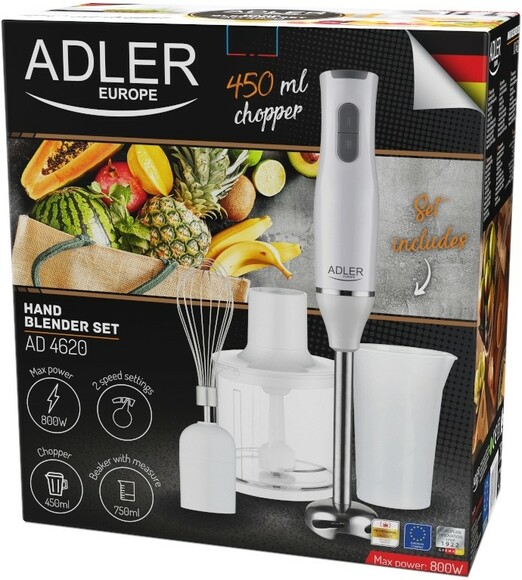 Блендер 3 в 1 Adler AD 4620 изображение 10