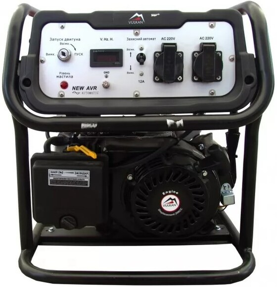 Бензиновий генератор Vulkan SC3250E-II фото 2