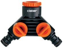 Распределитель 2-секционный Claber (85980000)