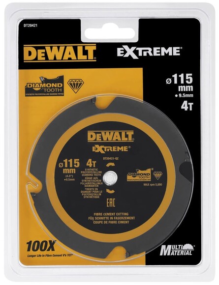 Пильний диск DeWALT DT20421 фото 3