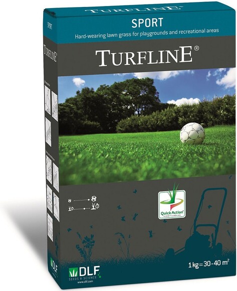 Насіння газонної трави DLF Turfline Sport C & T 1 кг. (Sport C & T)