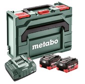 Набор аккумуляторный Metabo 2 x LiHD 8.0 Ah ASC 145 + ML (685131000)