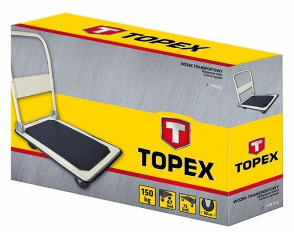 Тележка грузовая TOPEX (79R301) изображение 2