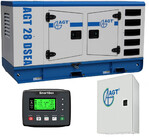 Дизельный генератор AGT 28 DSEA (AGT28DSEAP/42) + блок автоматики ATS42/12 + HGM4020N