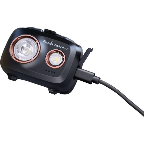 Налобний ліхтар Fenix HL32R-T, чорний фото 4