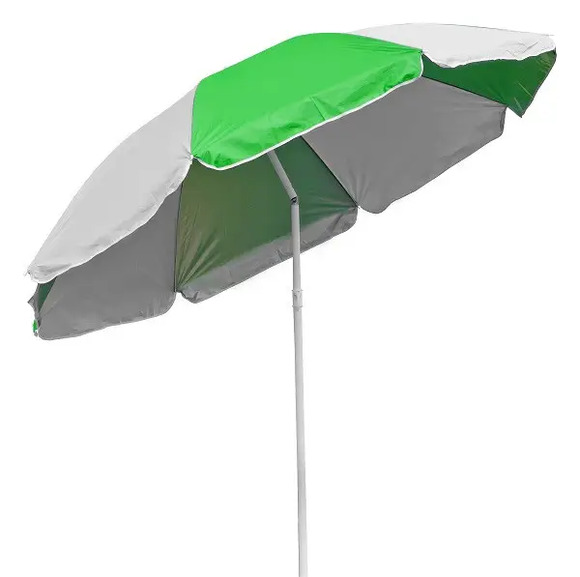 Зонт садовый Time Eco TE-002, бело-зелёный (4000810000548WG) изображение 2