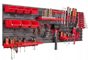 Панель для инструментов Kistenberg 115х39 см 32 предмета для СТО автосервиса гаража (Вариант 9) изображение 2