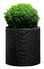 Горшок для цветов Keter Cylinder Planter L, серый (7290103669430)