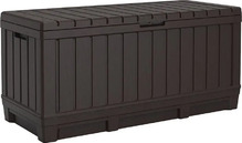 Садовый ящик для хранения Keter Kentwood 350 л, коричневый (249461)