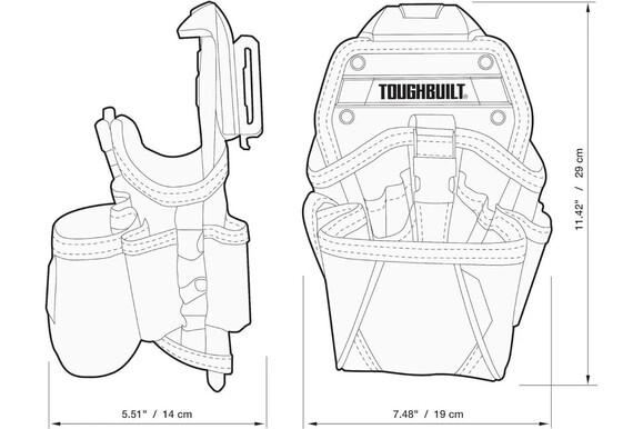 Кобура для дрели Toughbuilt ClipTech (TB-CT-20-LX) изображение 7