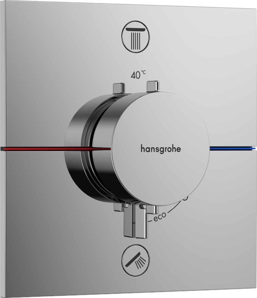 

Термостат для душа HANSGROHE ShowerSelect Comfort E, скрытый монтаж (15572000)