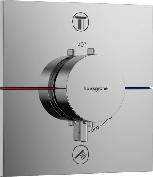 Термостат для душа HANSGROHE ShowerSelect Comfort E, скрытый монтаж (15572000)