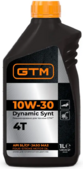 Масло для четырехтактного двигателя GTM Dynamic Synt 10W-30, 1 л (83403)
