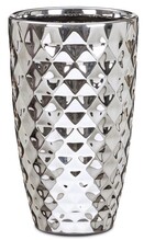 Ваза для цветов Scheurich Mirror Silver 25х15 см, зеркальная (4002477622231)