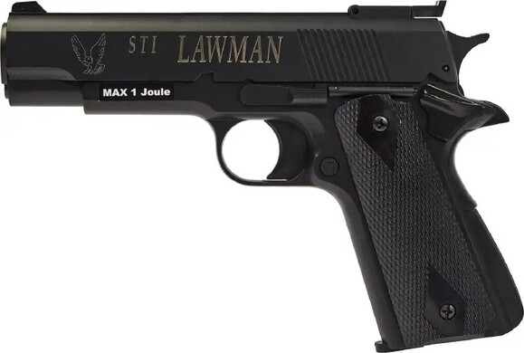 Пістолет страйкбольний ASG STI Lawman Green Gas, калібр 6 мм (2370.43.44)
