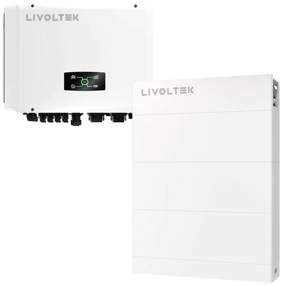 Гибридный инвертор Livoltek All-in-One ESS 3-Phase 5 кВт с АКБ 10 кВт·ч и BMS (3-Phase 5+10) изображение 2