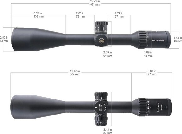 Приціл оптичний Vector Optics Continental X6 Tactical 5-30х56, Illum. SFP ARI, 30 мм (SCOL-47) фото 7