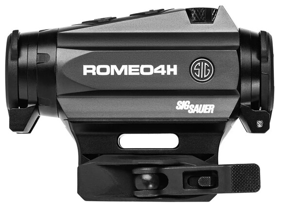 Прицел коллиматорный Sig Sauer Optics ROMEO 4H, BALLISTIC CIRCLE DOT, 0.5 MOA ADJ (graphite) (SOR43011) изображение 4