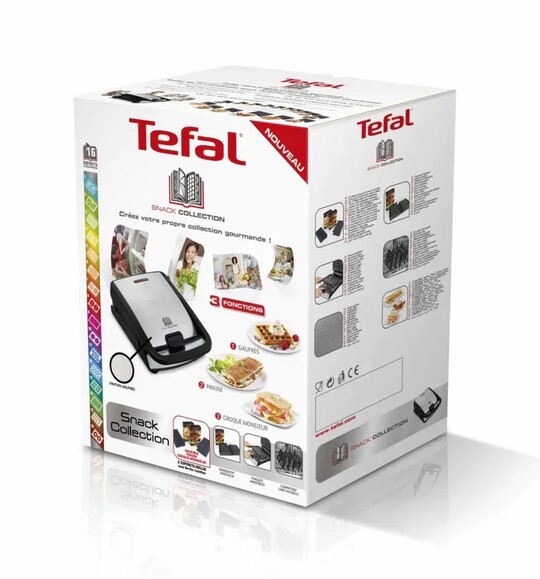 Мультимейкер 2 в 1 Tefal Snack Collection SW857D12 фото 5