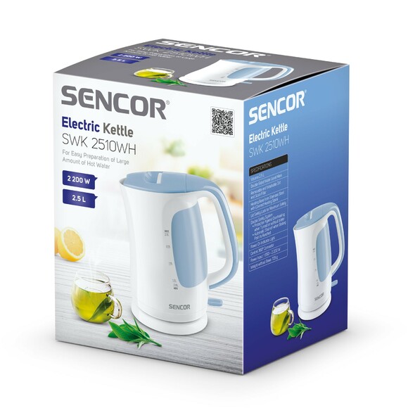 Электрочайник Sencor SWK 2510WH изображение 10