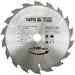 Диск пильный YATO по дереву 185х20х2.4х1.4 мм, 18 зубцов (YT-6063)