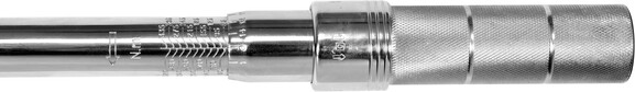 Динамометрический ключ YATO квадрат 1/2, F= 65- 335 Нм, L= 518-540 мм (YT-07601) изображение 3
