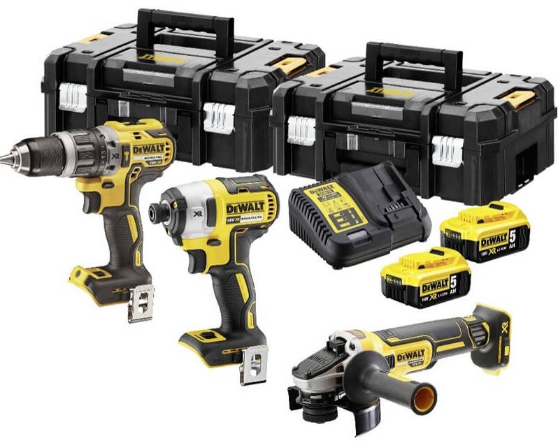 

Набор из 3-х инструментов DeWALT DCK384P2T