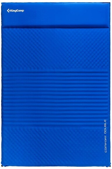 Самонадувний килимок KingCamp Comfort Double (KM3084 Blue)