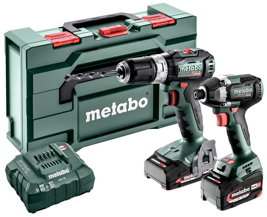 

Комплект аккумуляторных инструментов Metabo COMBO SET 2.8.7 18V (685199000)