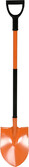 Лопата штыковая Flo 22.5х30см тип канадская с металлическим черенком и DY ручкой (35855)