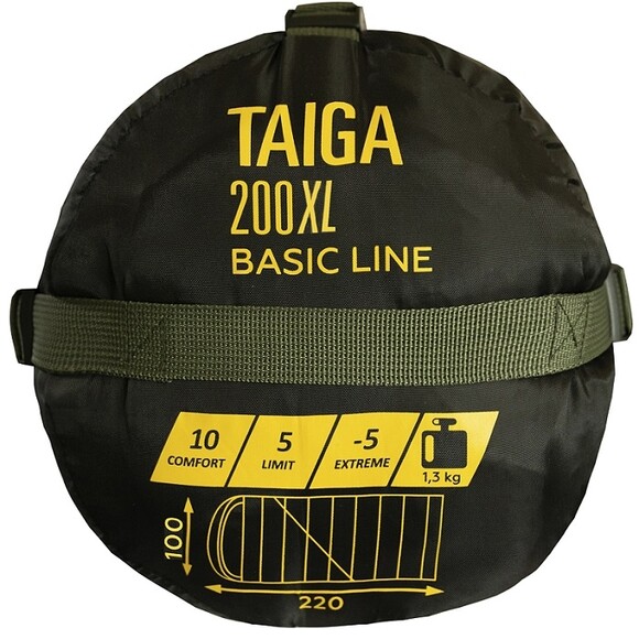 Спальный мешок Tramp Taiga 200XL Left (TRS-059L-L) изображение 3