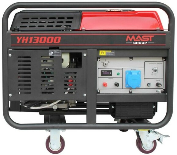 Бензиновий генератор Mast Group YH13000 фото 2