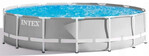 Каркасный бассейн Intex, 427х107 см (фильтр-насос 3785 л/час, лестница, тент, подстилка) (26720)