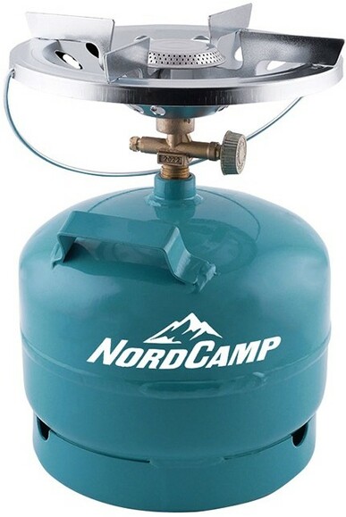 Газовый баллон с горелкой Nord Camp, 5 л (NC05500)
