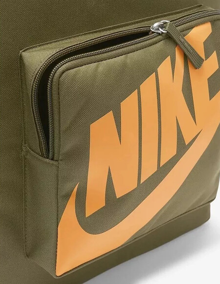 Рюкзак Nike Y NK CLASSIC BKPK (темно-зеленый/оранжевый) (BA5928-368) изображение 5